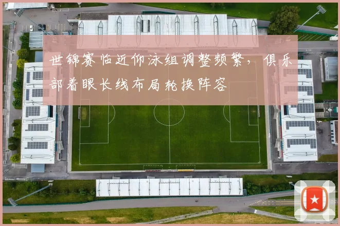 世锦赛临近仰泳组调整频繁，俱乐部着眼长线布局轮换阵容